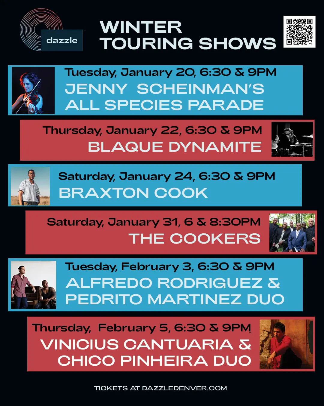 Winter Touring Shows