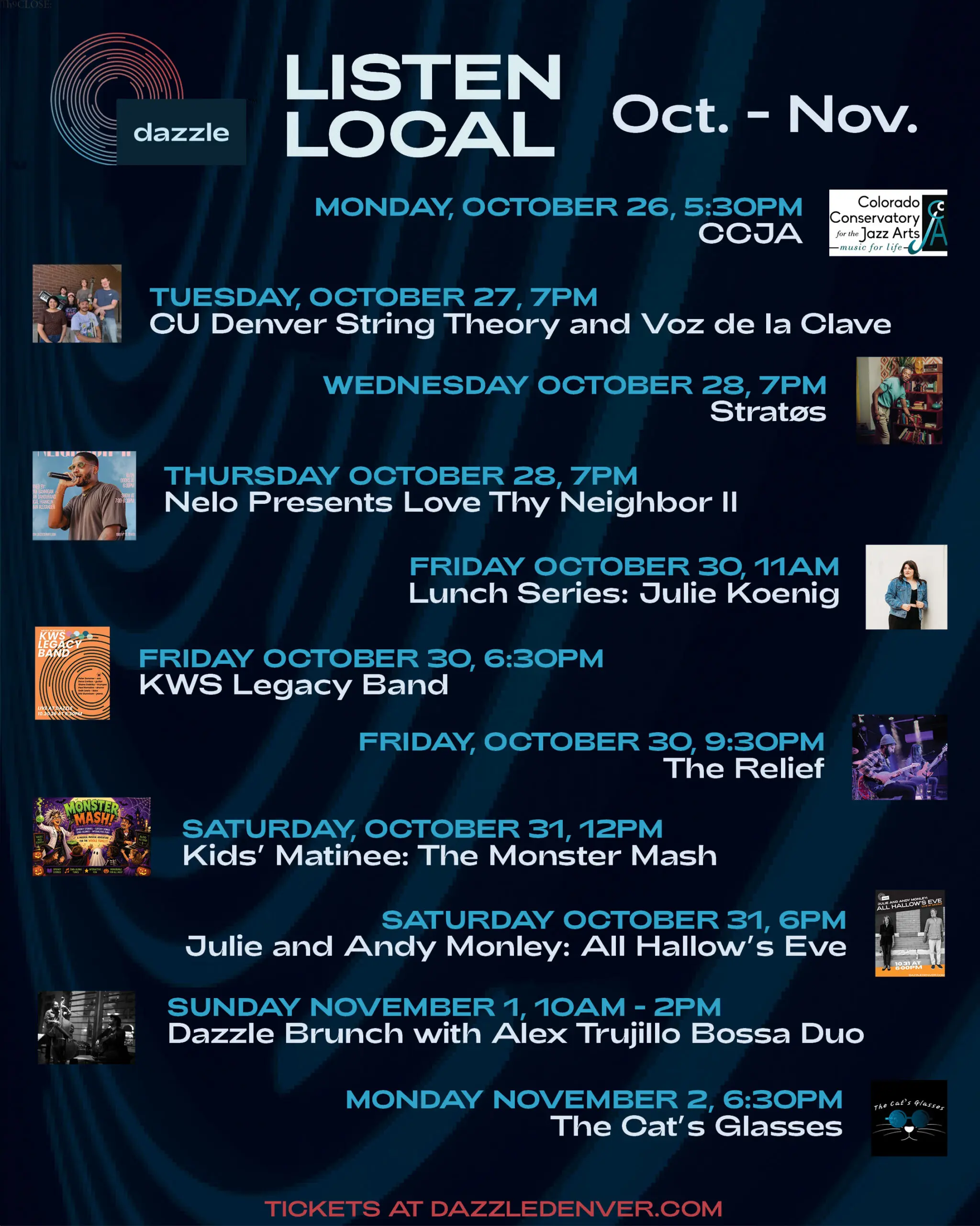 Listen Local October – November