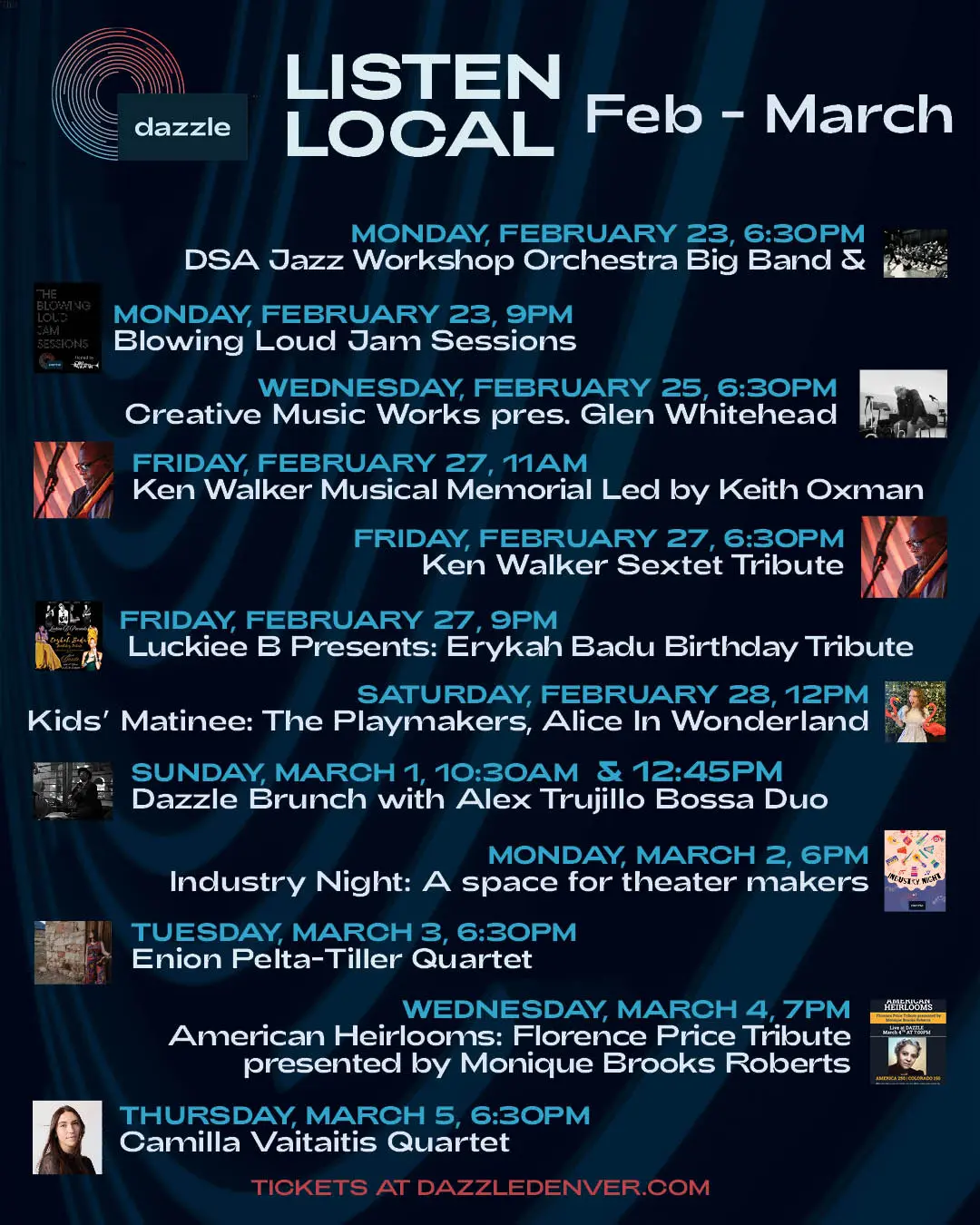 Listen Local Feb – March