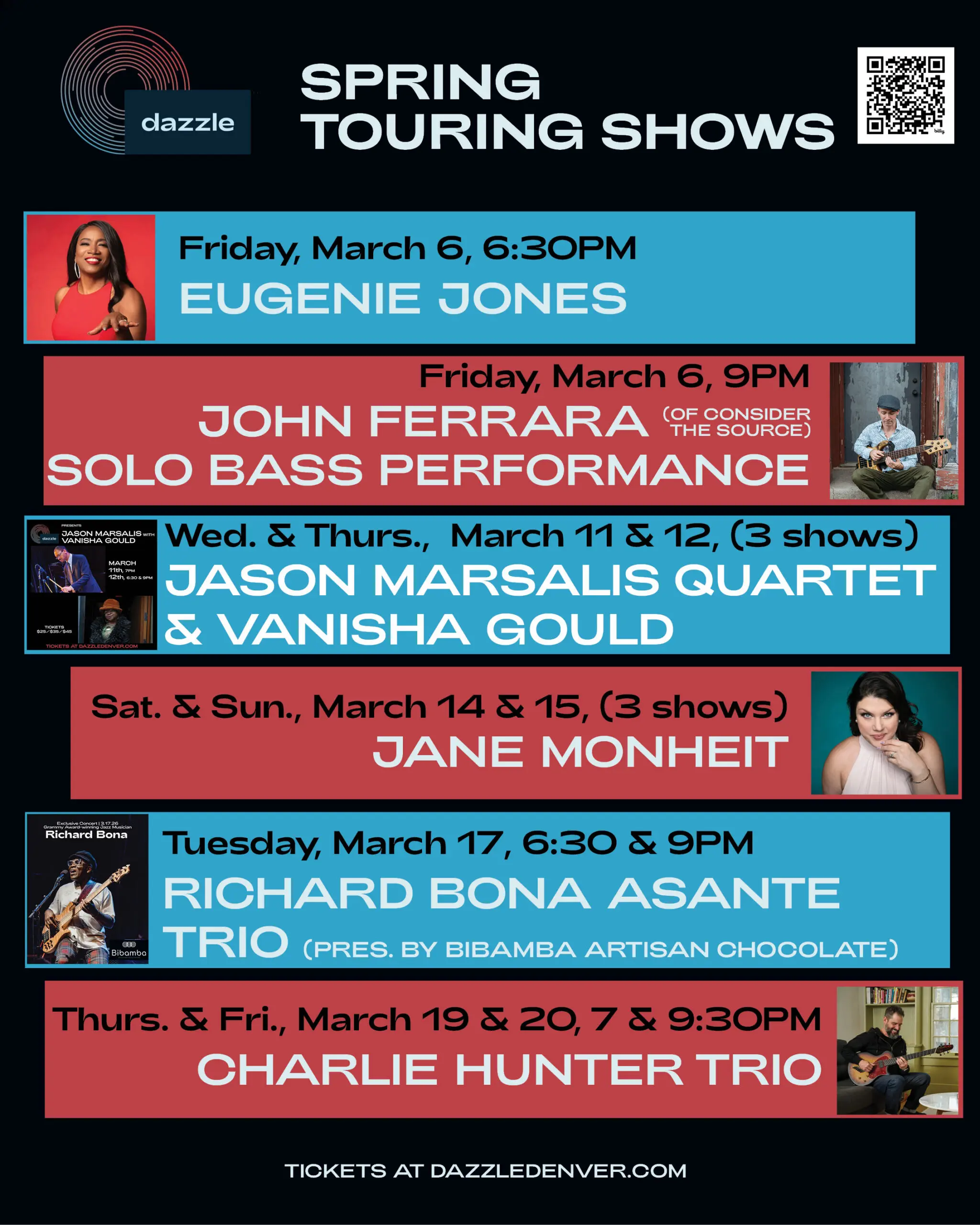 Winter Touring Shows