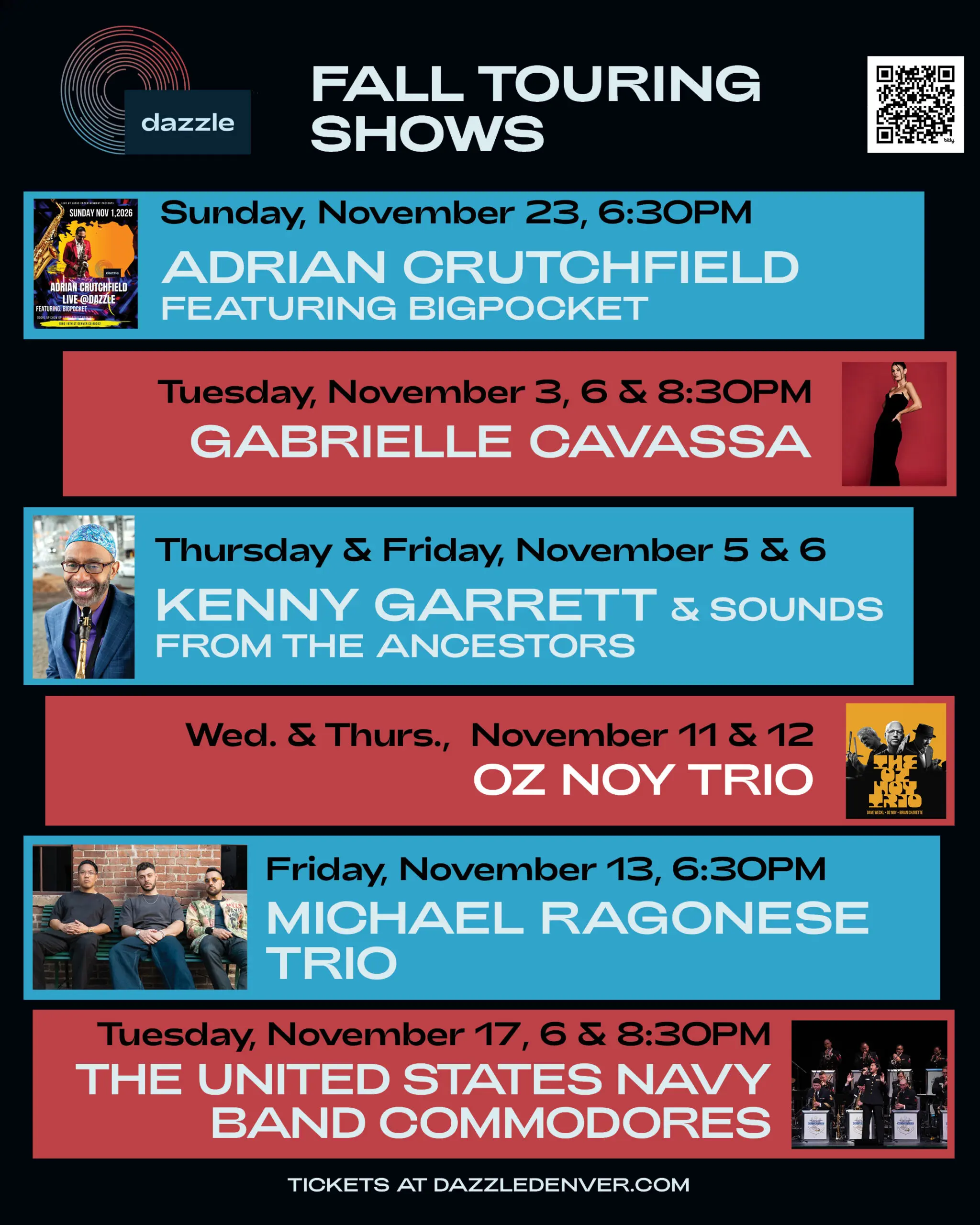 Fall Touring Shows