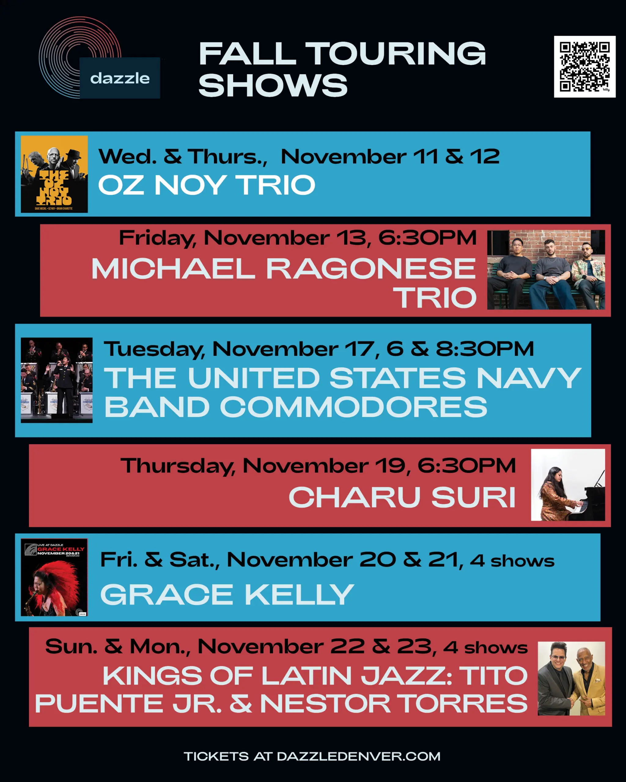 Fall Touring Shows