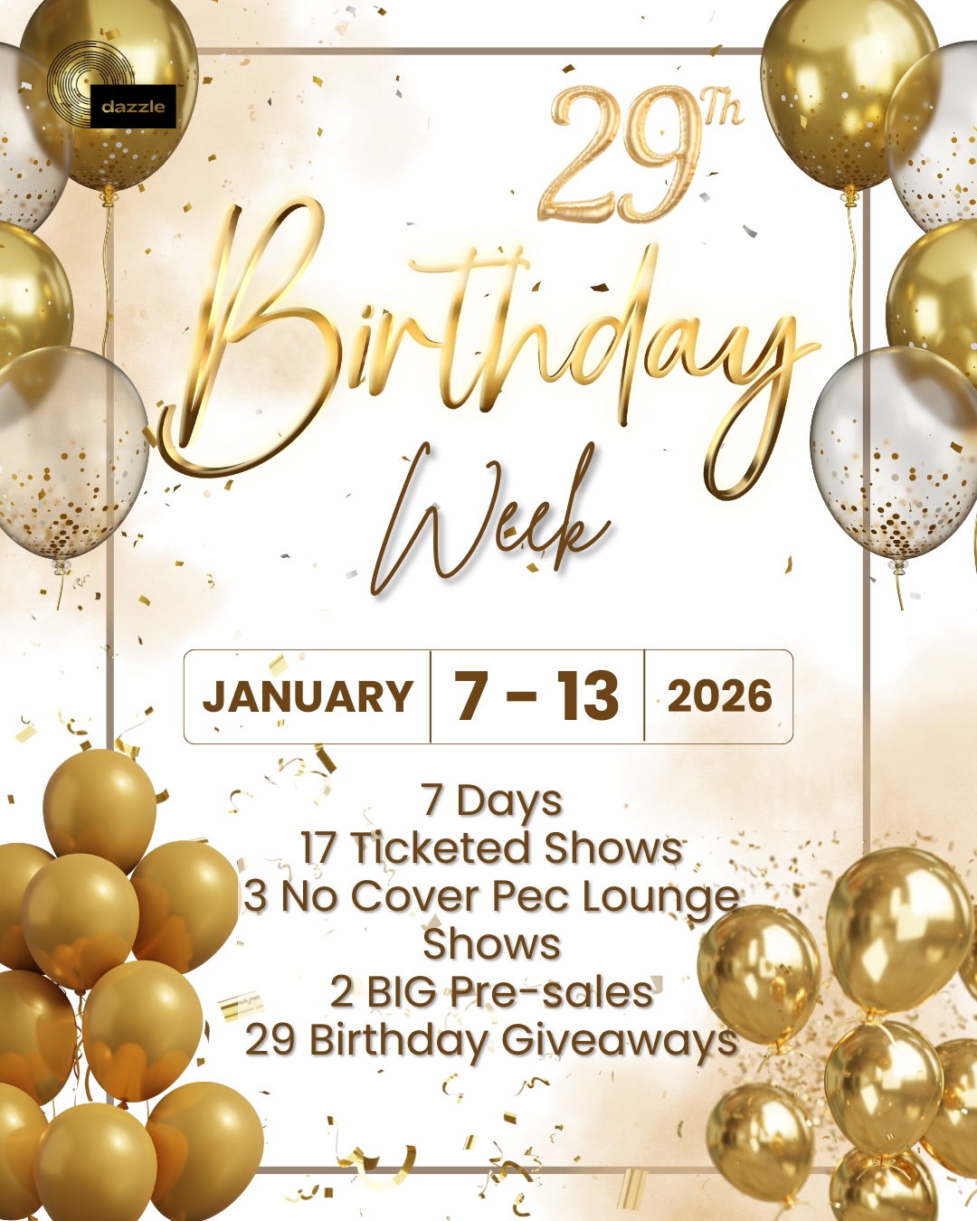 29th Birthday Celebration