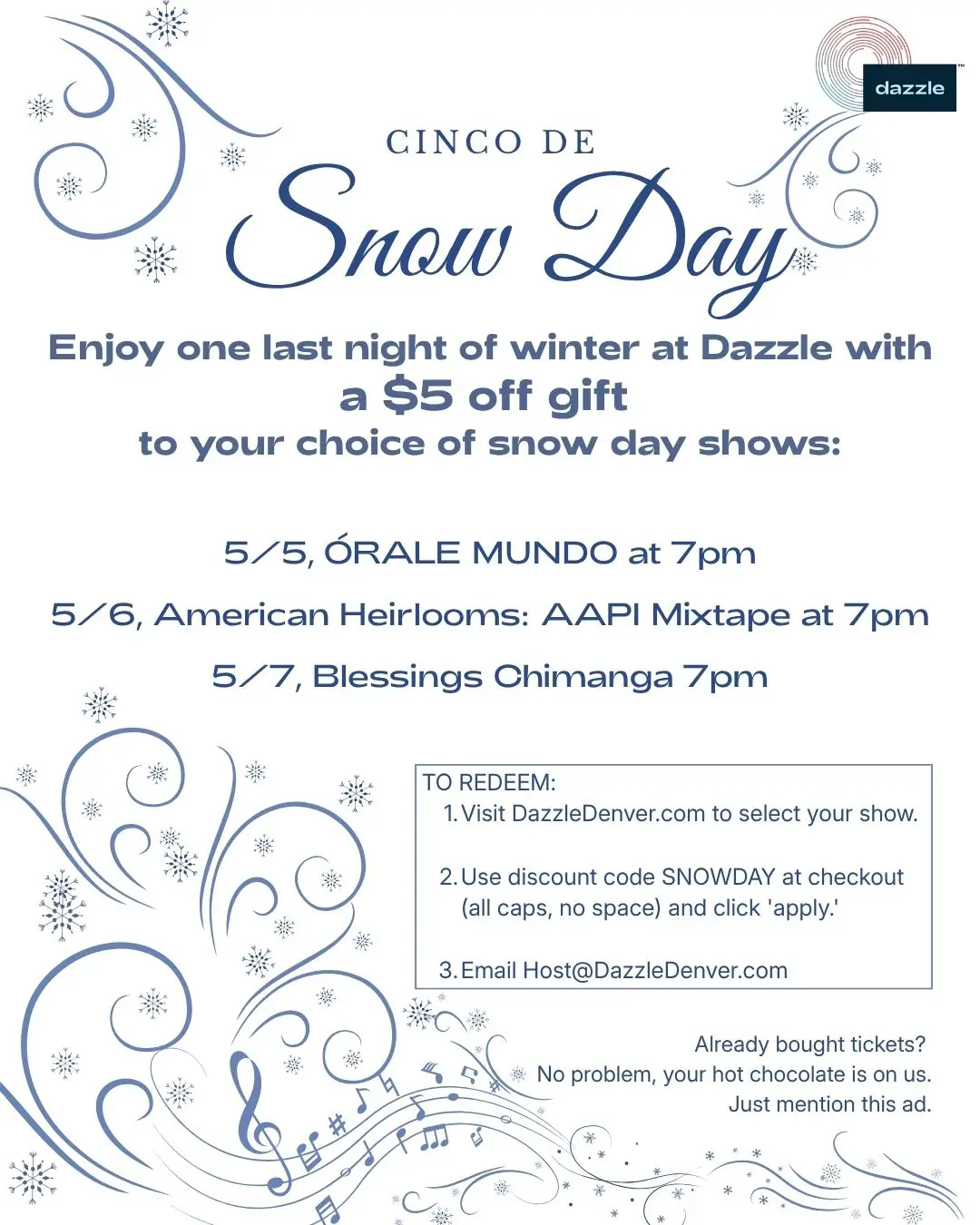 Cinco de Snow Day