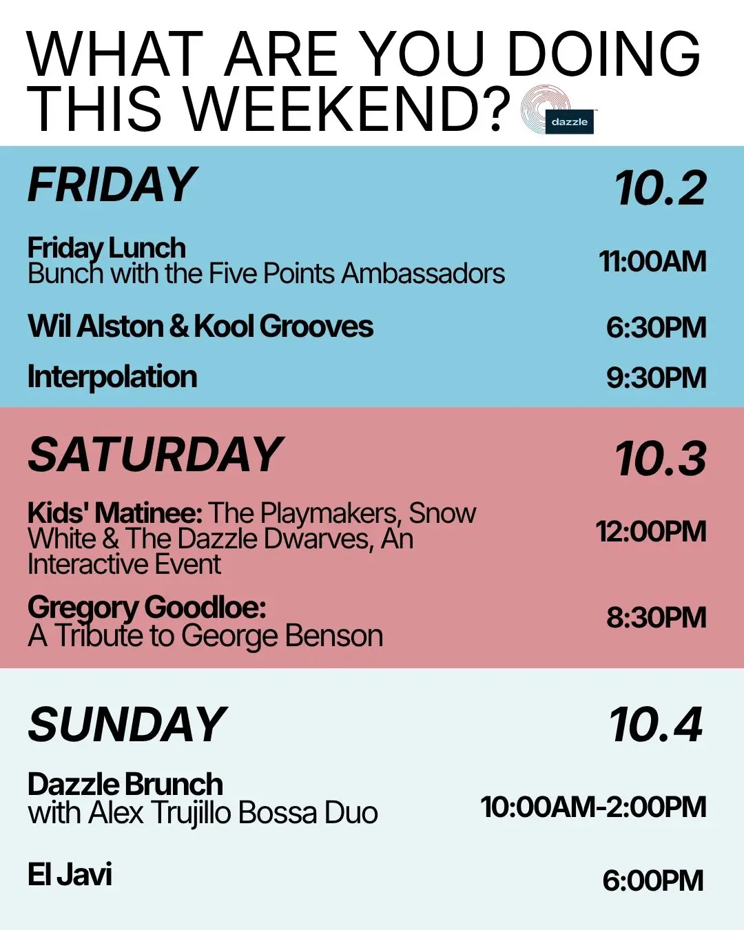 Weekend Only