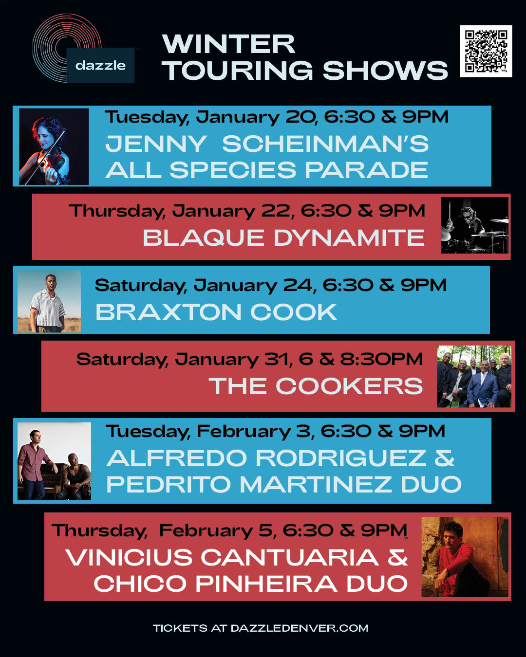 Winter Touring Shows