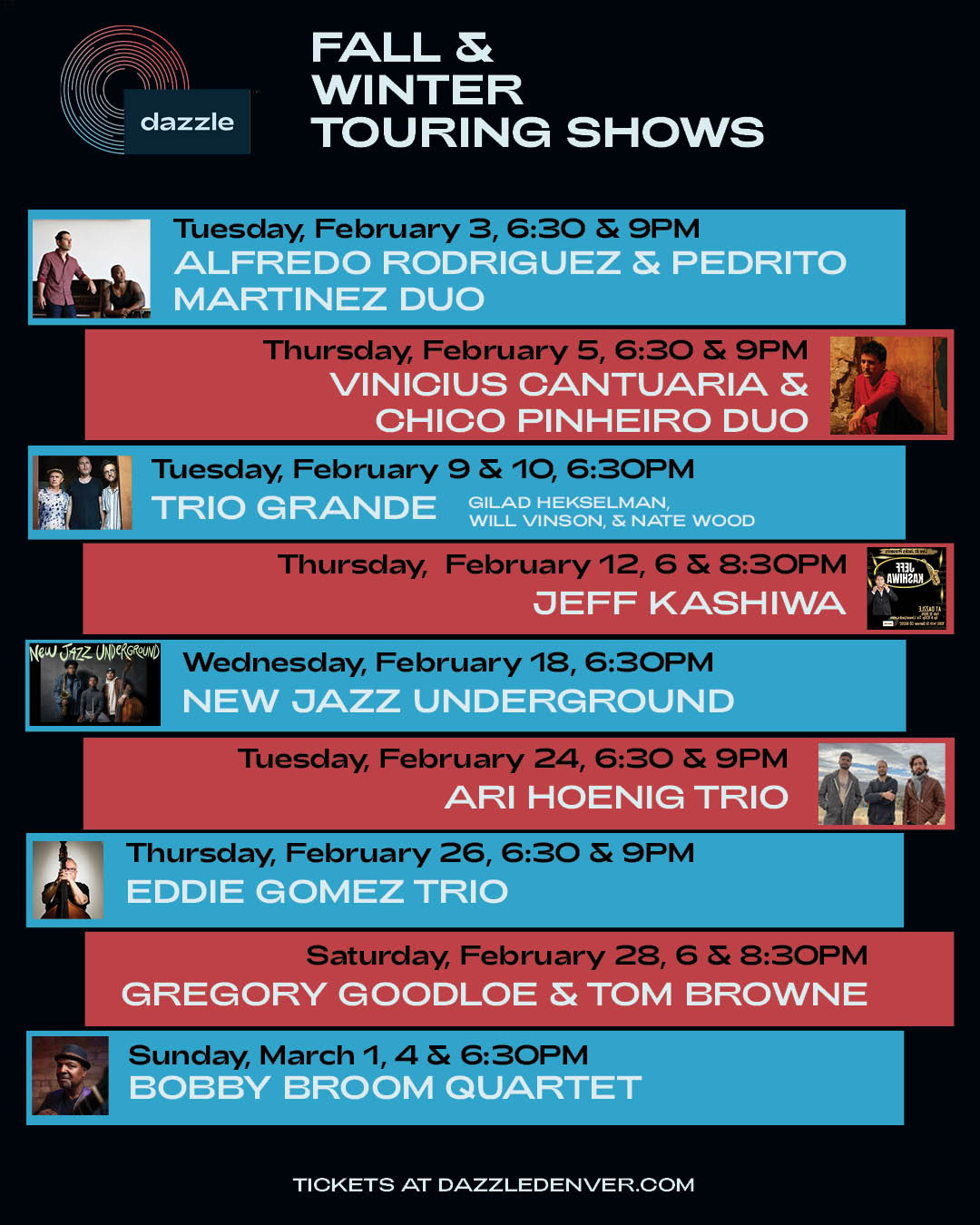 Winter Touring Shows II